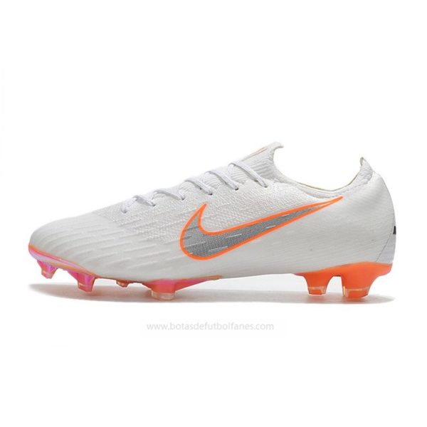 Nike Mercurial Vapor Elite FG para Mujeres Blanco Naranja